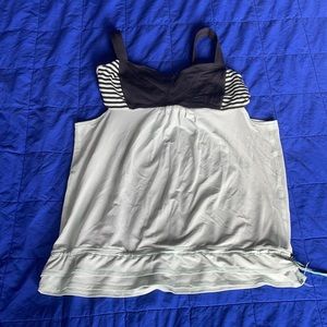 EUC Lululemon draped tank
